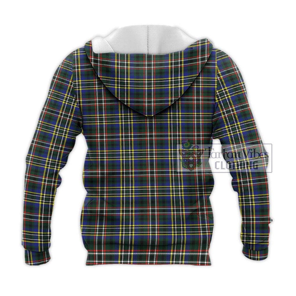 Scott Green Modern Tartan Knitted Hoodie with Family Crest DNA In Me Style - Tartanvibesclothing Shop