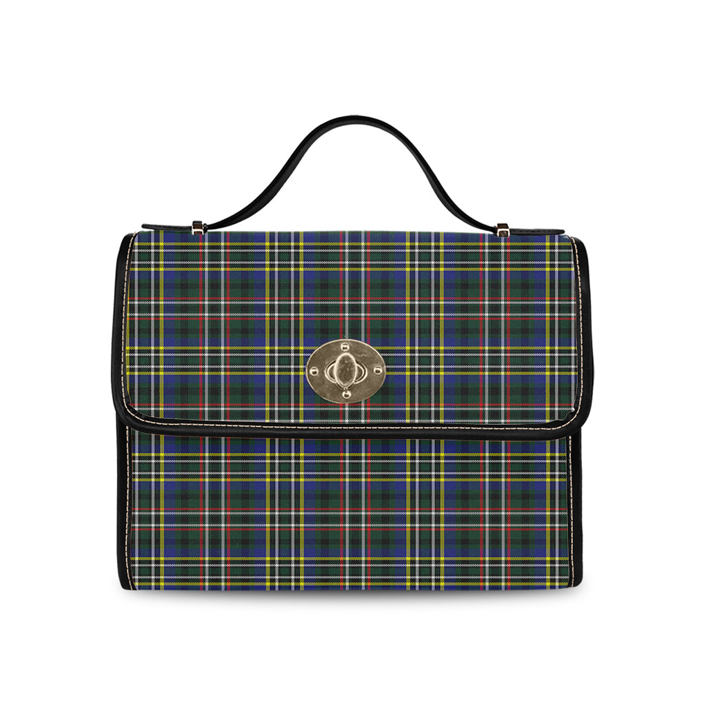 scott-green-modern-tartan-leather-strap-waterproof-canvas-bag