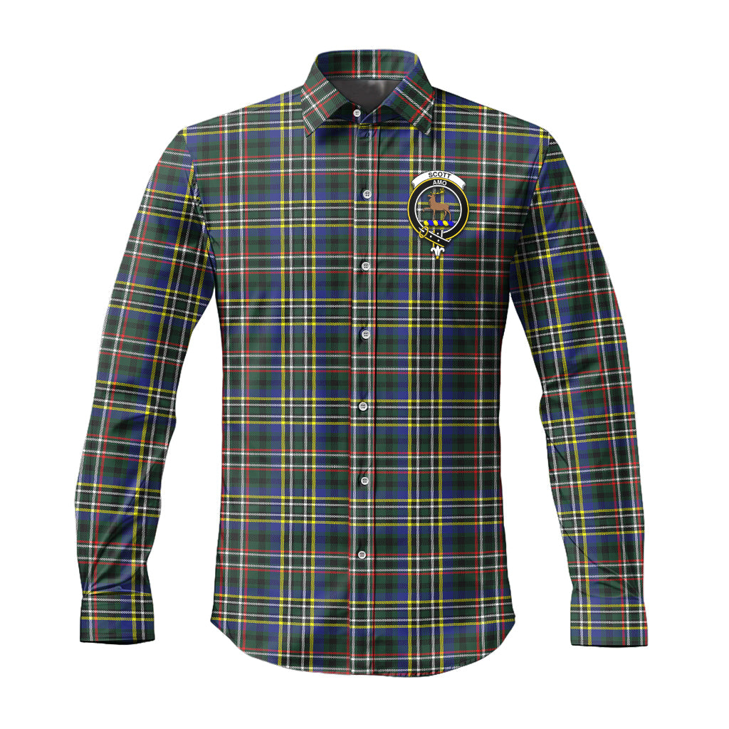 scott-green-modern-tartan-long-sleeve-button-up-shirt-with-family-crest