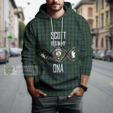 Scott Hunting Tartan Hoodie with Family Crest DNA In Me Style