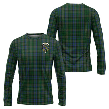 Scott Hunting Tartan Long Sleeve T-Shirt with Family Crest