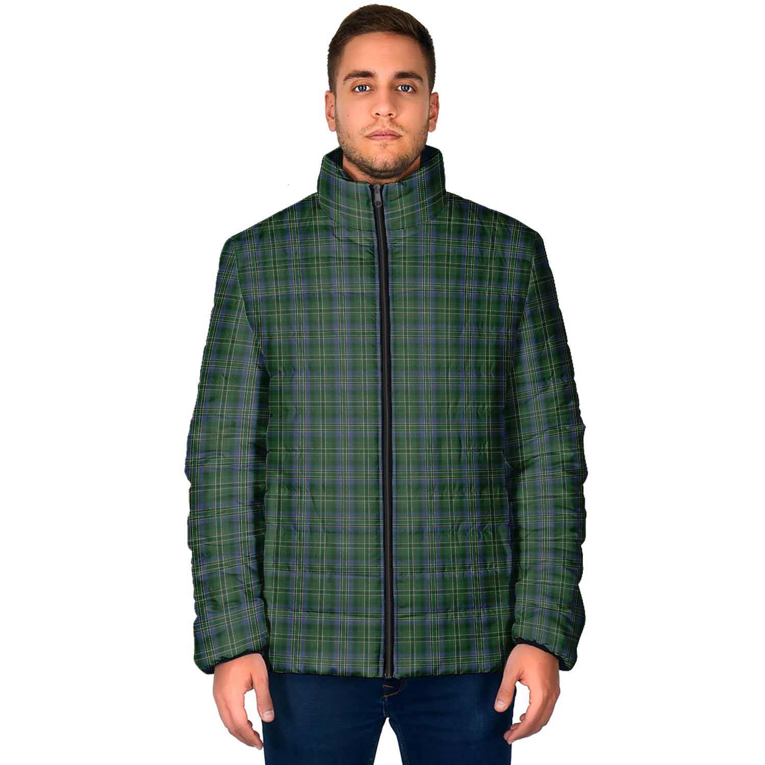 Scott Hunting Tartan Padded Jacket - Tartan Vibes Clothing