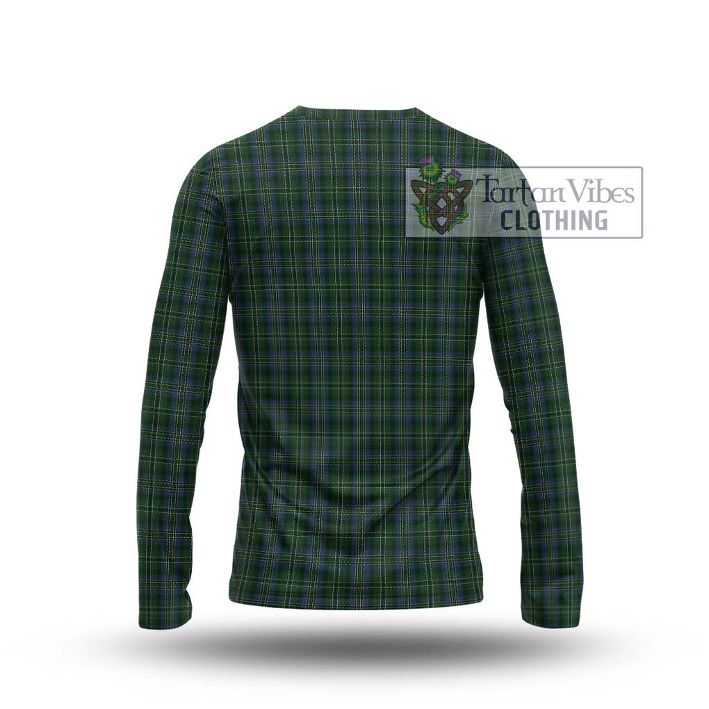 Scott Hunting Tartan Long Sleeve T-Shirt with Family Crest DNA In Me Style - Tartanvibesclothing Shop