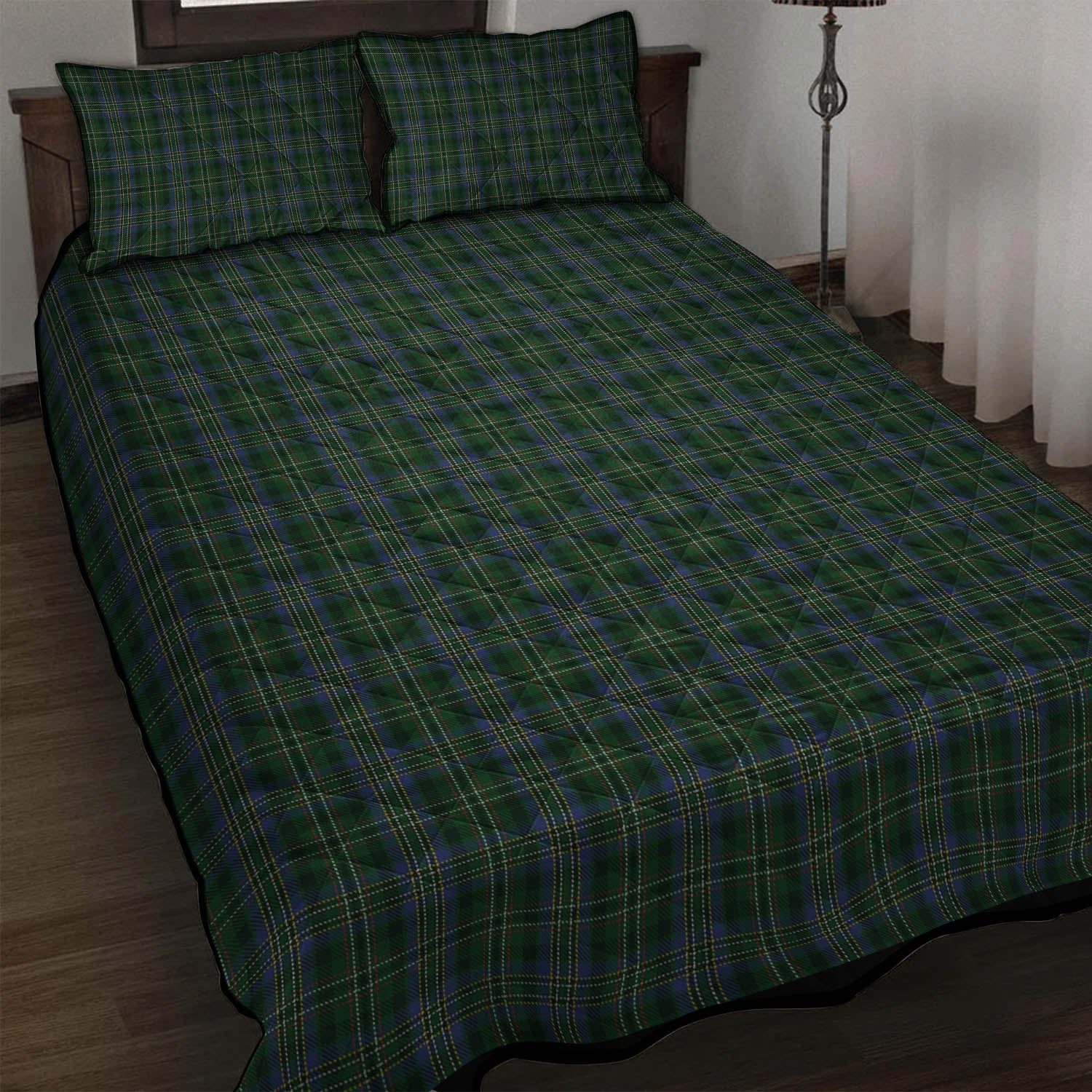 Scott Hunting Tartan Quilt Bed Set - Tartan Vibes Clothing