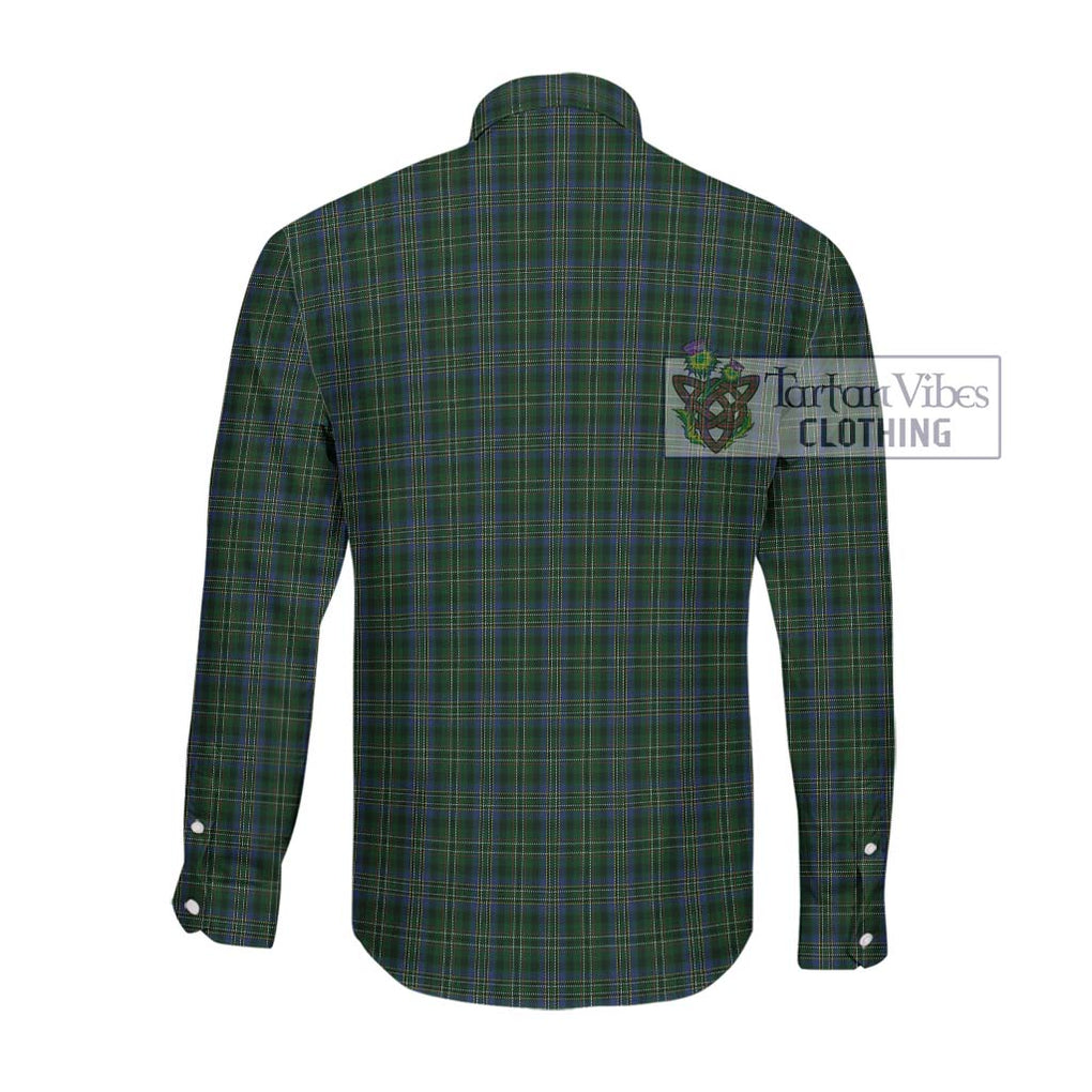 Scott Hunting Tartan Long Sleeve Button Shirt with Family Crest DNA In Me Style - Tartanvibesclothing Shop