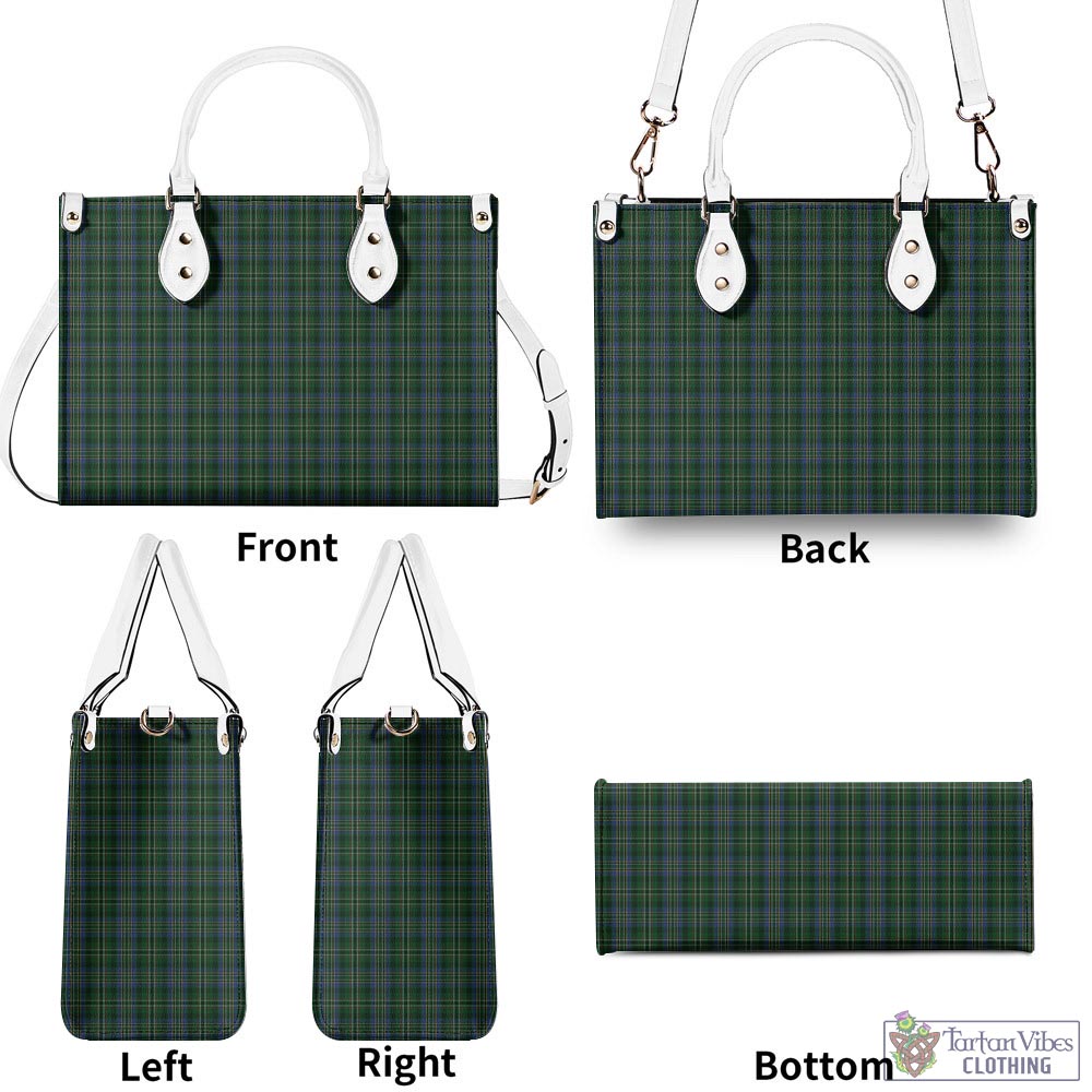 Tartan Vibes Clothing Scott Hunting Tartan Luxury Leather Handbags