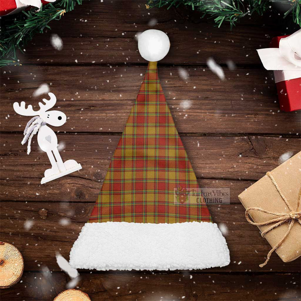 Scrymgeour Tartan Christmas Santa Hats Christmas Hat S 20.5in (52cm) - Tartan Vibes Clothing