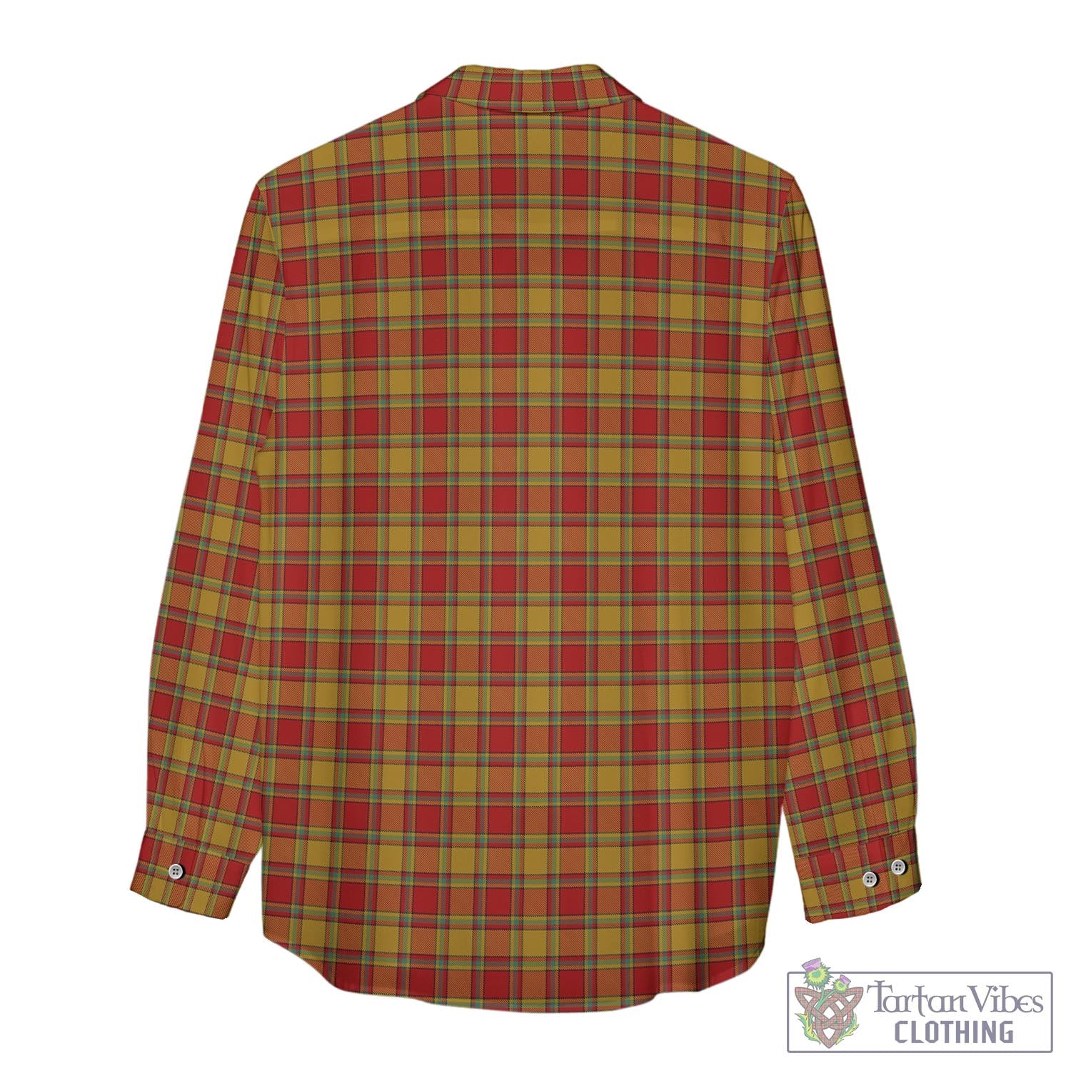 Tartan Vibes Clothing Scrymgeour Tartan Womens Casual Shirt with Family Crest