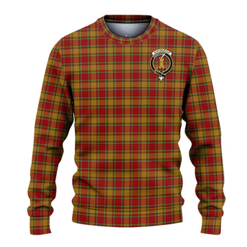 Scrymgeour Tartan Ugly Sweater with Family Crest