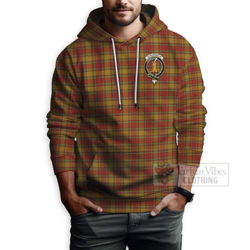 Scrymgeour Tartan Hoodie with Family Crest Celtic Skull Style