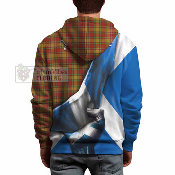 Scrymgeour Tartan Hoodie with Family Crest Scotland Patriotic Style