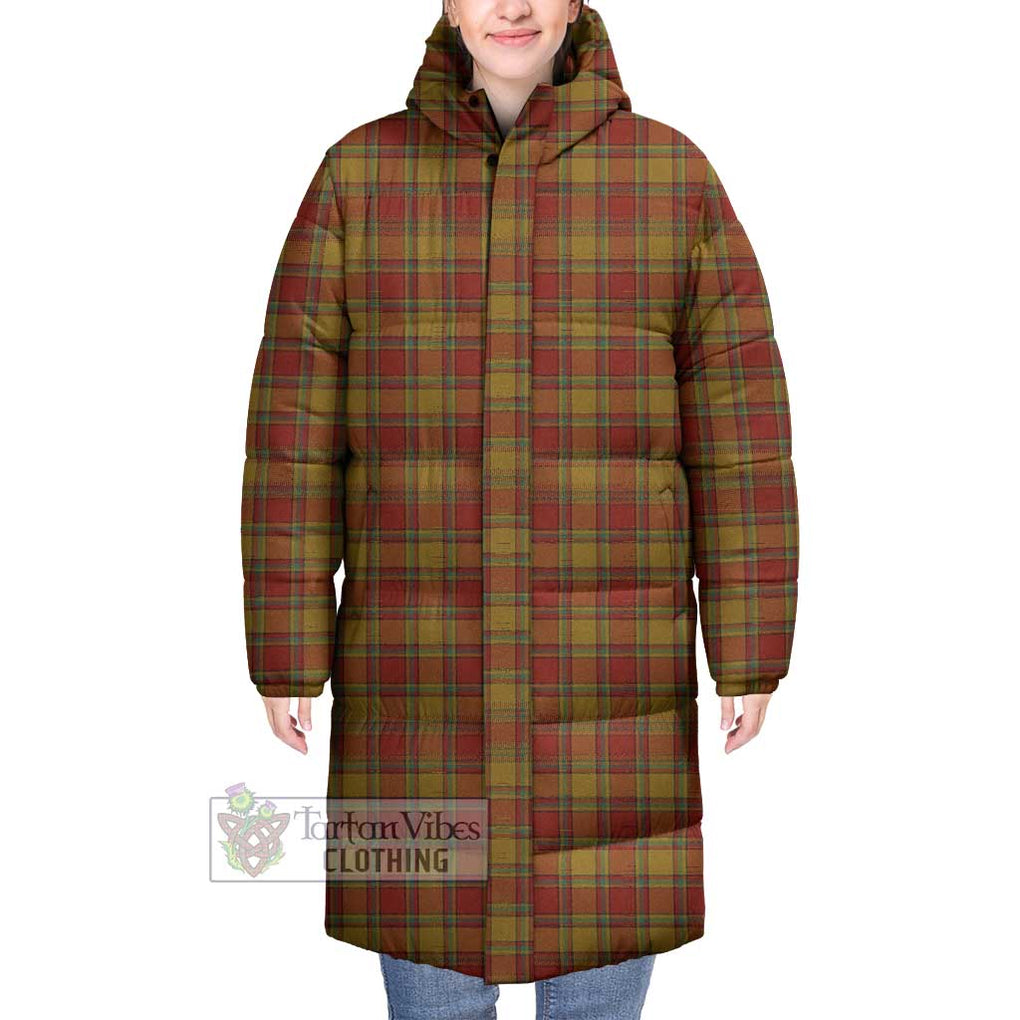 Tartan Vibes Clothing Scrymgeour Tartan Long Down Jacket