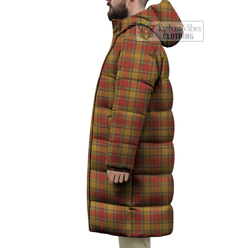 Tartan Vibes Clothing Scrymgeour Tartan Long Down Jacket