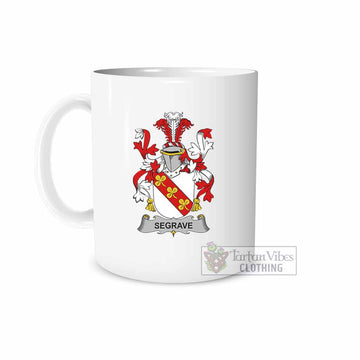 Segrave Irish Clan Coat of Arms Ceramic Mug