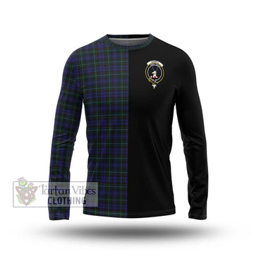 Sempill (Semple) Tartan Long Sleeve T-Shirt with Family Crest and Half Of Me Style