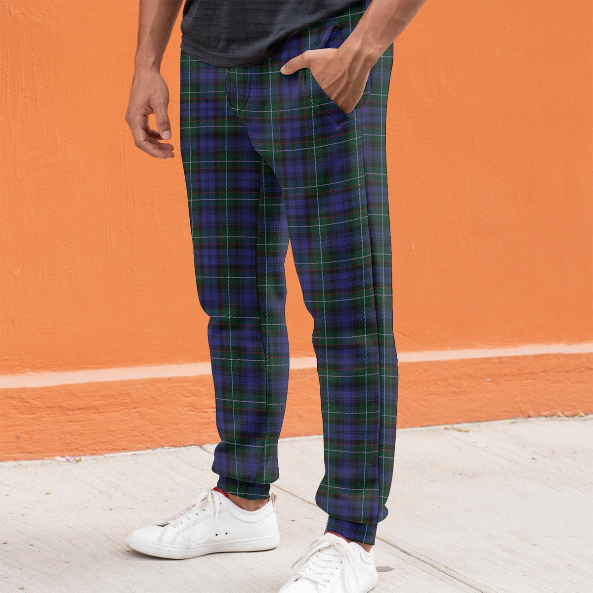 Sempill (Semple) Tartan Joggers Pants S - Tartan Vibes Clothing