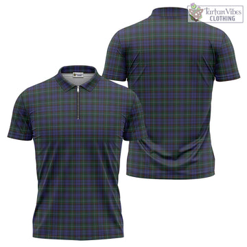 Sempill Tartan Zipper Polo Shirt