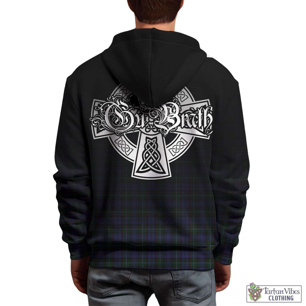 Tartan Vibes Clothing Sempill Tartan Hoodie Featuring Alba Gu Brath Family Crest Celtic Inspired