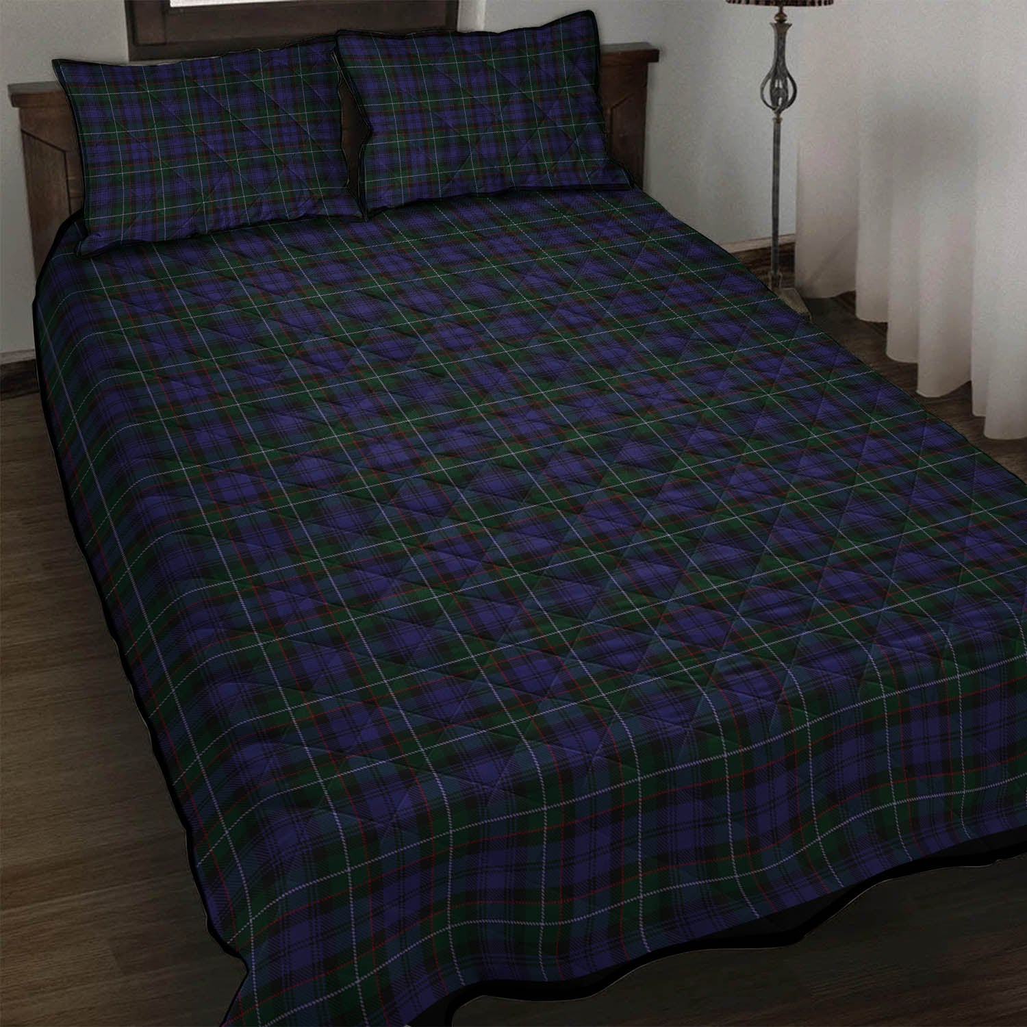 Sempill (Semple) Tartan Quilt Bed Set - Tartan Vibes Clothing