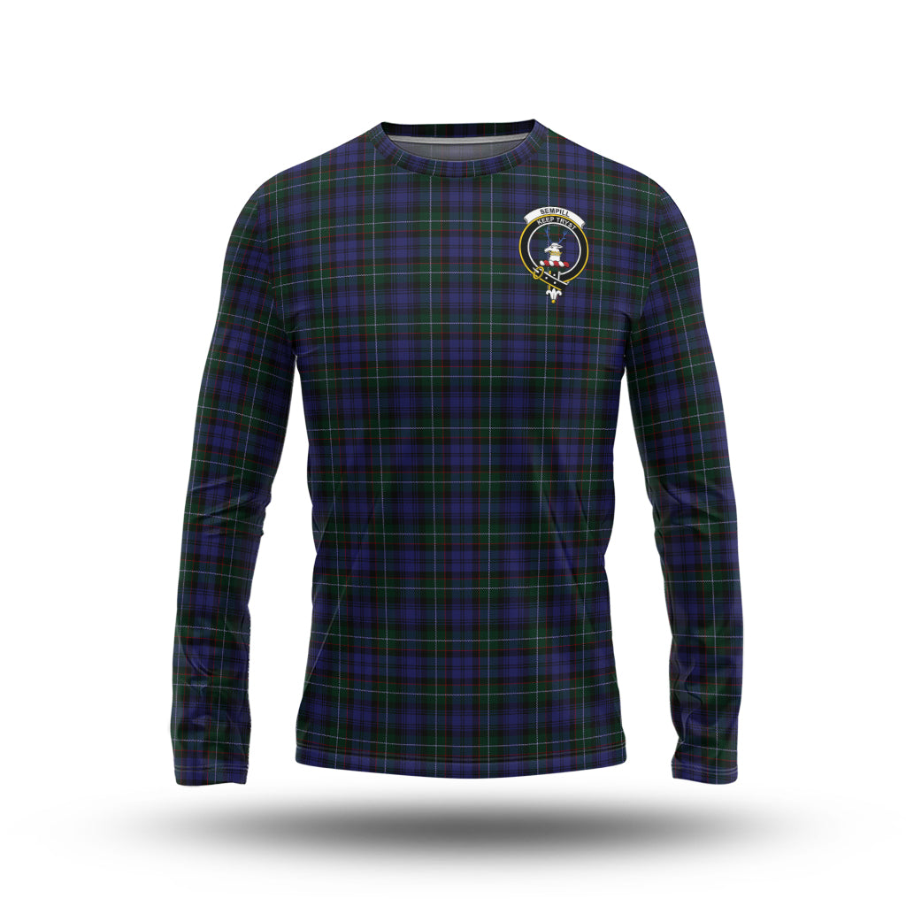 sempill-tartan-long-sleeve-t-shirt-with-family-crest