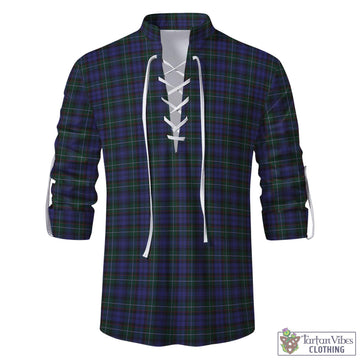 Sempill (Semple) Tartan Men's Scottish Traditional Jacobite Ghillie Kilt Shirt