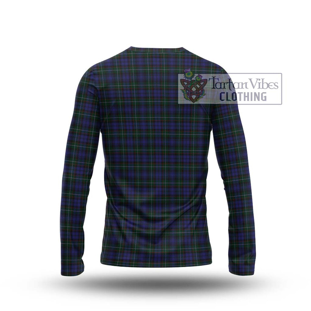 Sempill (Semple) Tartan Long Sleeve T-Shirt with Family Crest DNA In Me Style - Tartanvibesclothing Shop