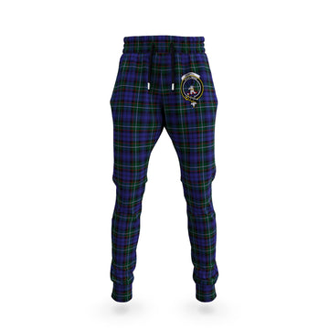 Sempill (Semple) Tartan Joggers Pants with Family Crest