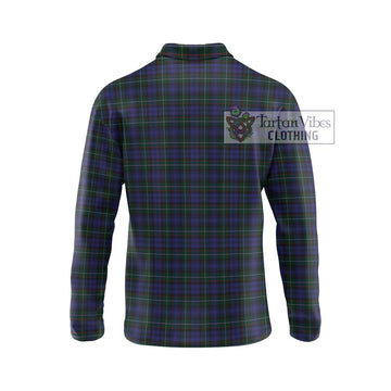 Sempill (Semple) Tartan Long Sleeve Polo Shirt with Family Crest DNA In Me Style