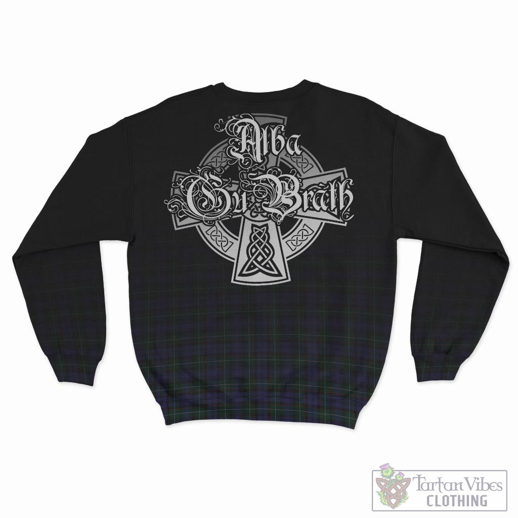 Tartan Vibes Clothing Sempill Tartan Sweatshirt Featuring Alba Gu Brath Family Crest Celtic Inspired