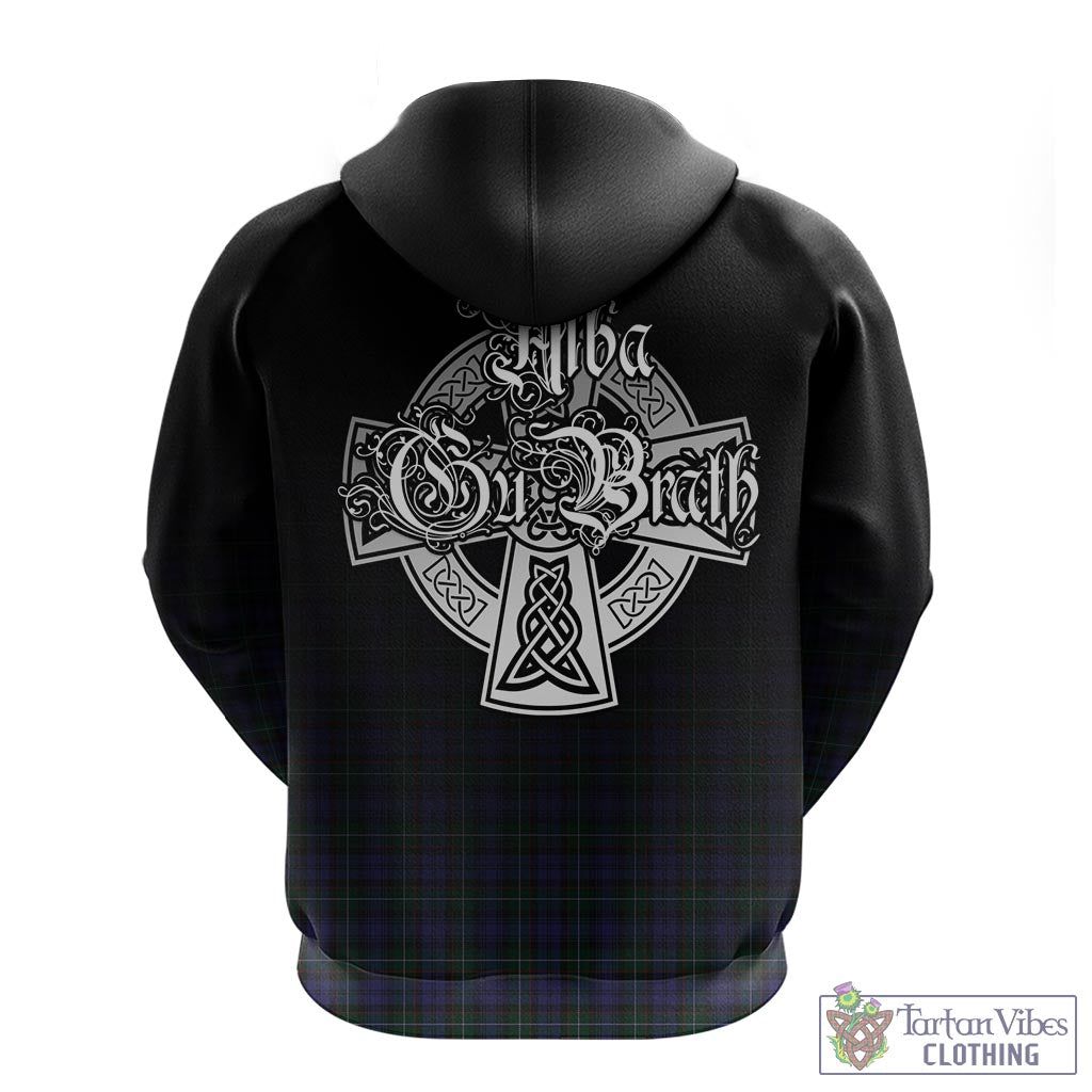 Tartan Vibes Clothing Sempill Tartan Hoodie Featuring Alba Gu Brath Family Crest Celtic Inspired