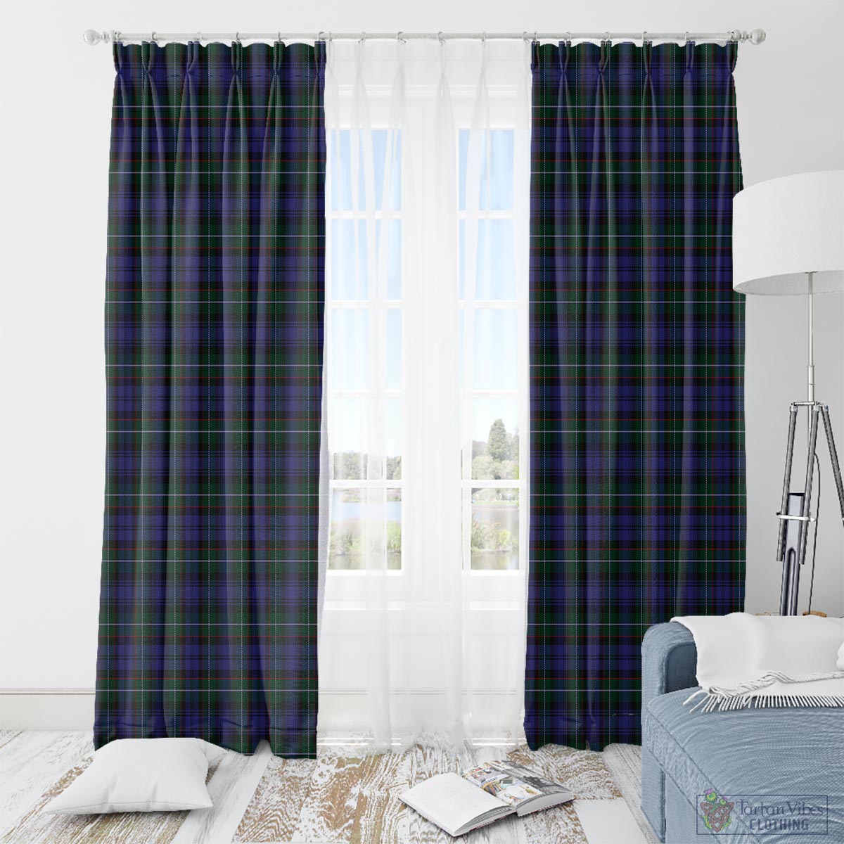 Sempill (Semple) Tartan Window Curtain - Tartan Vibes Clothing