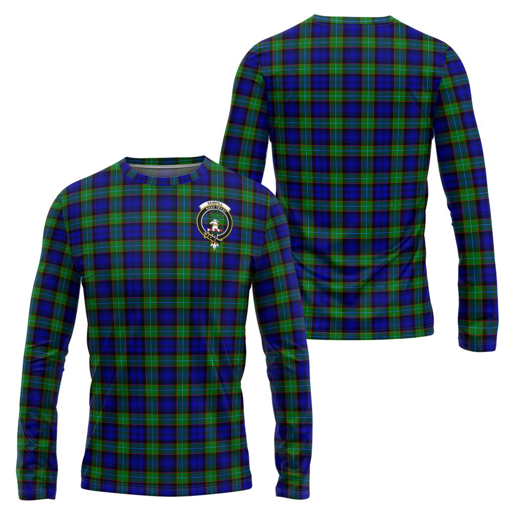 sempill-modern-tartan-long-sleeve-t-shirt-with-family-crest