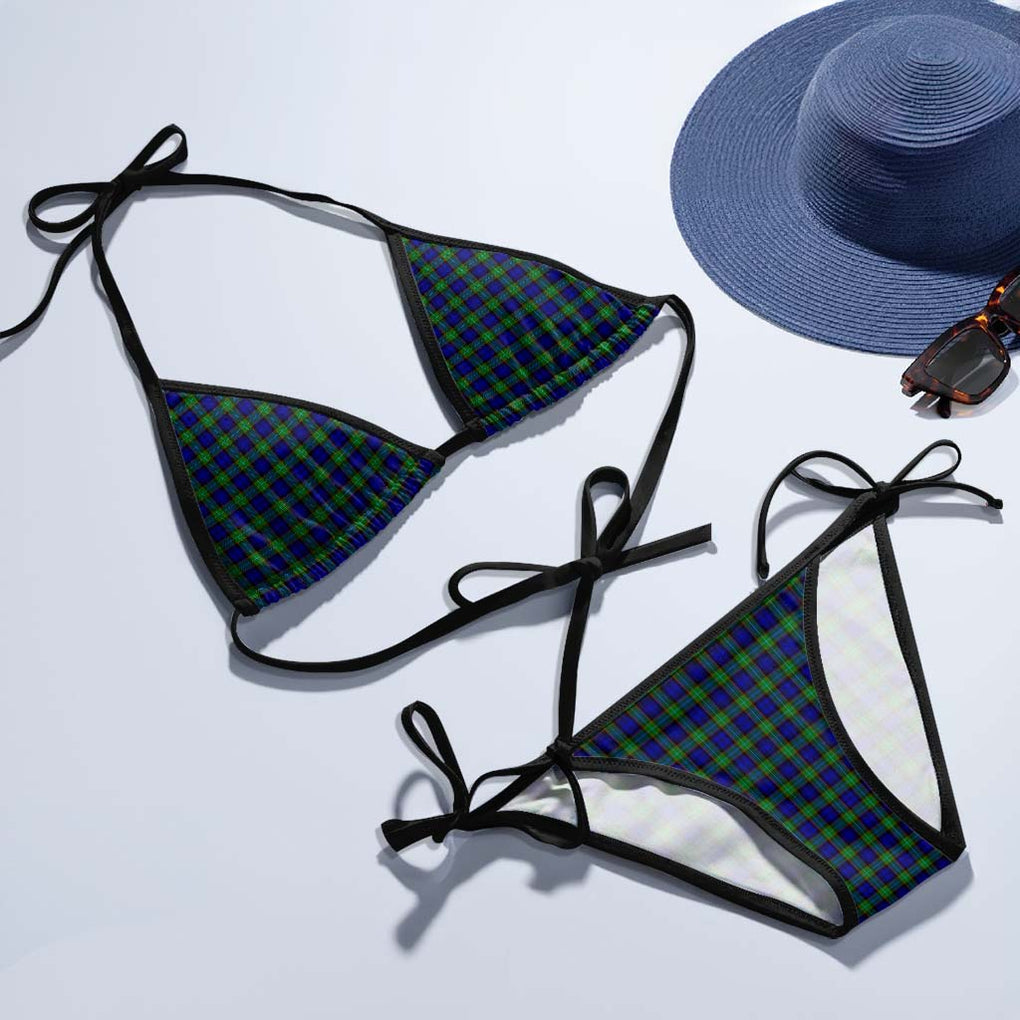 Sempill Modern Tartan Bikini Swimsuit - Tartan Vibes Clothing