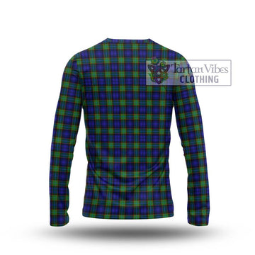 Sempill Modern Tartan Long Sleeve T-Shirt with Family Crest DNA In Me Style