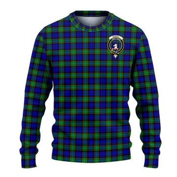 Sempill Modern Tartan Ugly Sweater with Family Crest