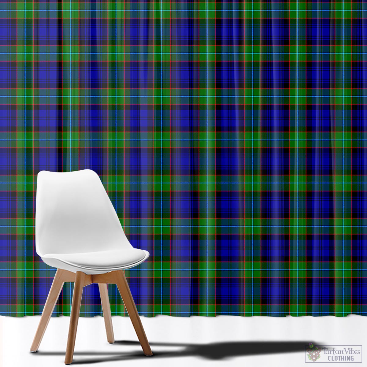 Sempill Modern Tartan Window Curtain