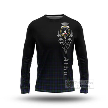 Sempill (Semple) Tartan Long Sleeve T-Shirt Featuring Alba Gu Brath Family Crest Celtic Inspired