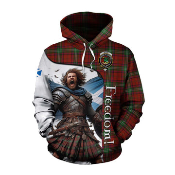 Seton Crest Tartan Cotton Hoodie Inspired by the Freedom of Scottish Warrior Pullover Hoodie XS - Tartan Vibes Clothing
