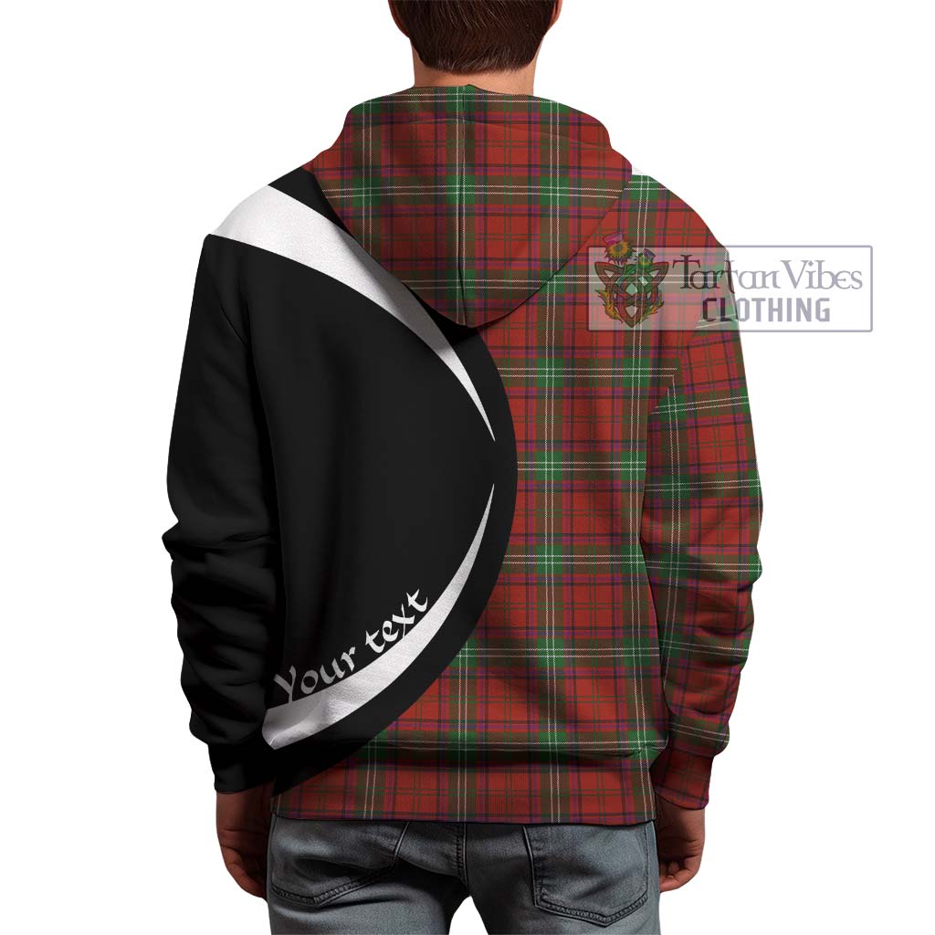 Seton Tartan Hoodie with Family Crest Circle Style - Tartan Vibes Clothing