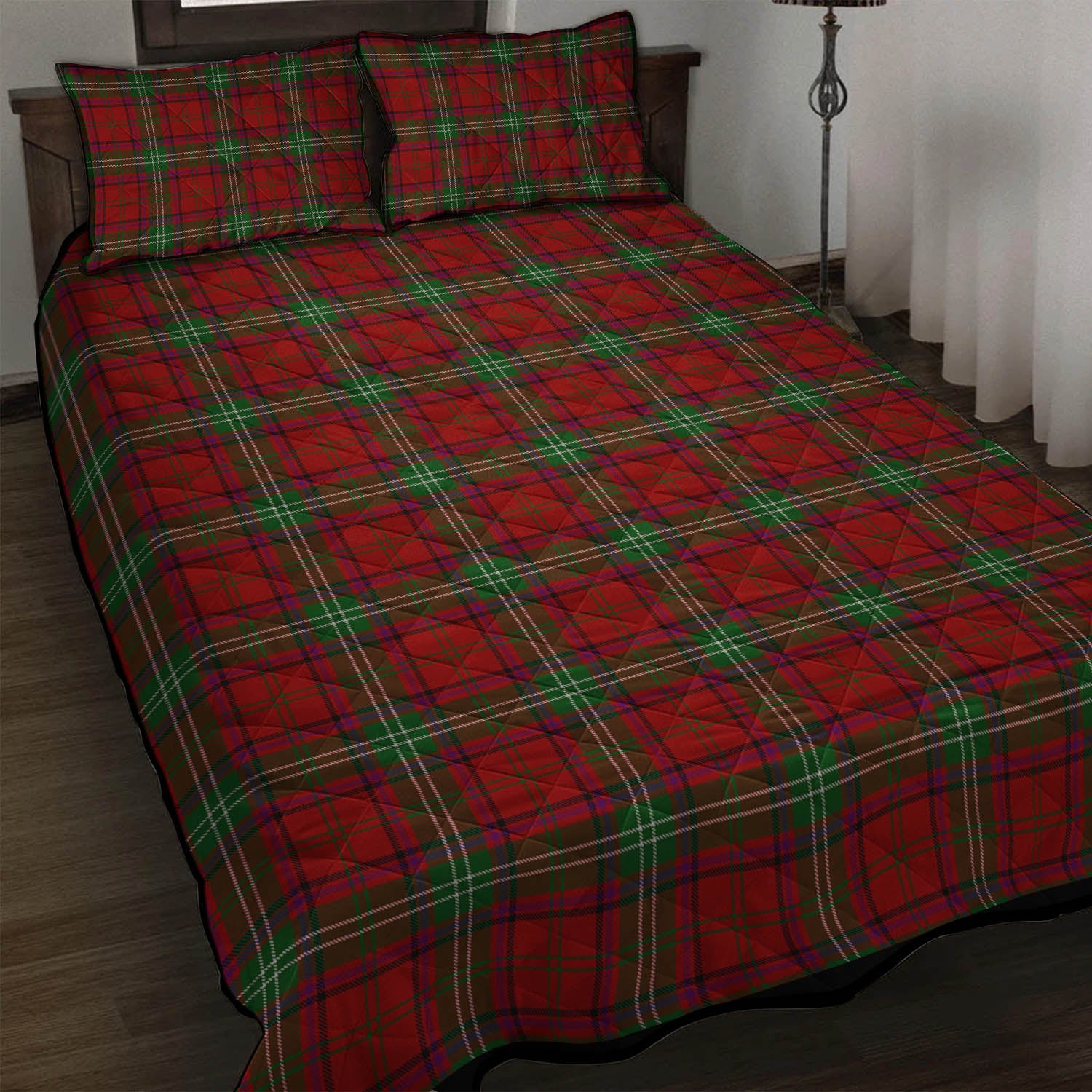 Seton Tartan Quilt Bed Set - Tartan Vibes Clothing