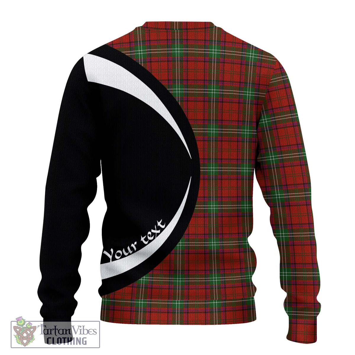 Seton Tartan Ugly Sweater with Family Crest Circle Style - Tartan Vibes Clothing