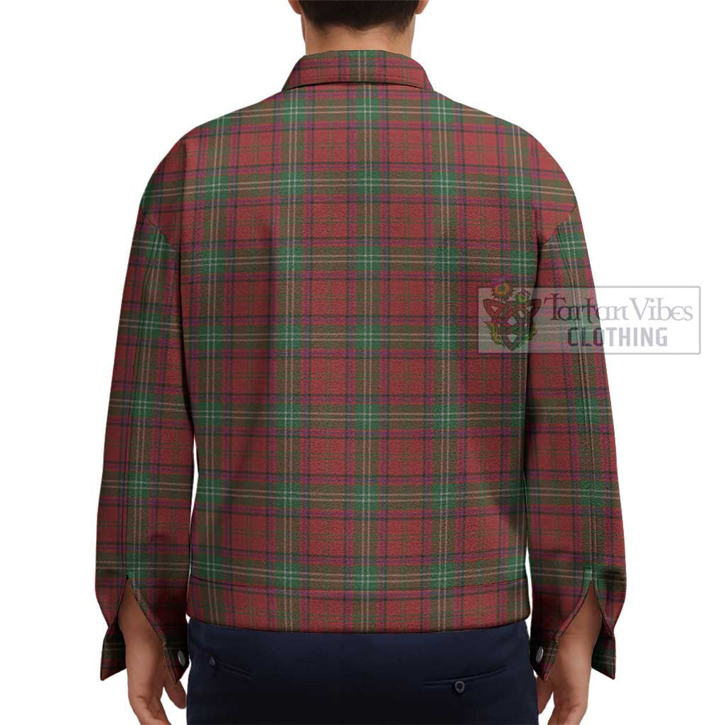 Seton Tartan Unisex Lapel Cotton Jacket - Tartan Vibes Clothing