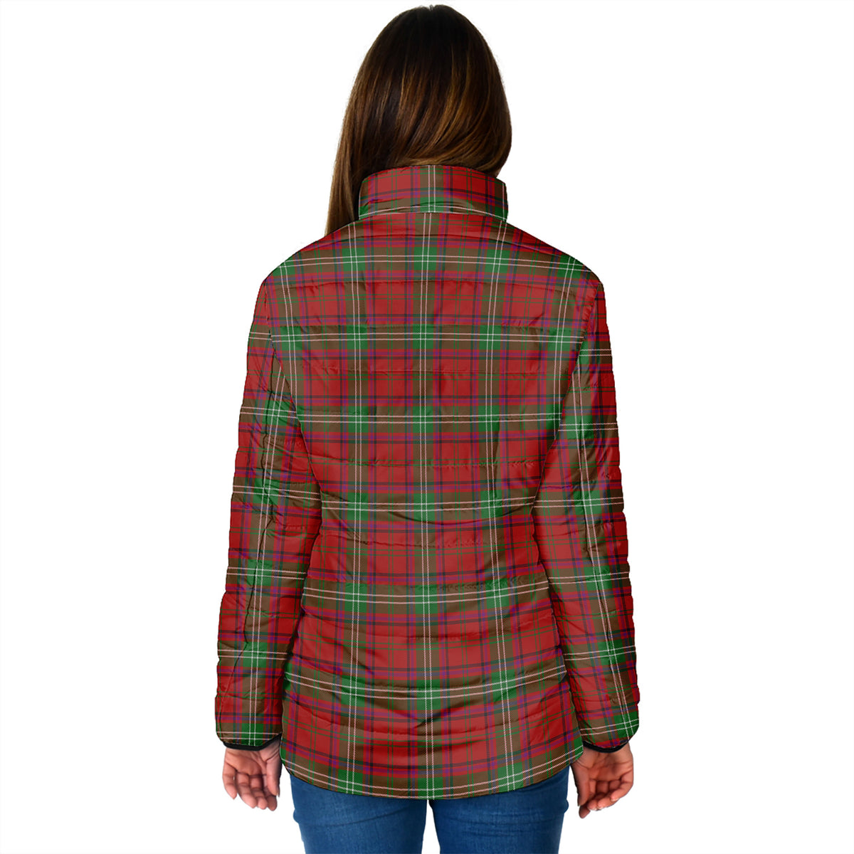 Seton Tartan Padded Jacket - Tartan Vibes Clothing