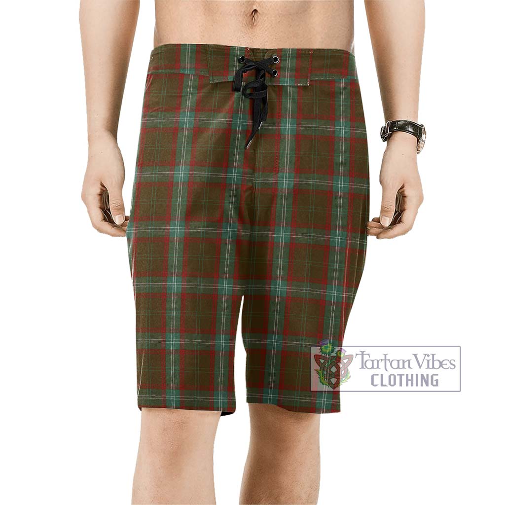 Tartan Vibes Clothing Seton Hunting Tartan Men's Board Shorts
