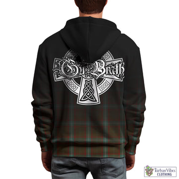 Seton Hunting Tartan Hoodie Featuring Alba Gu Brath Family Crest Celtic Inspired