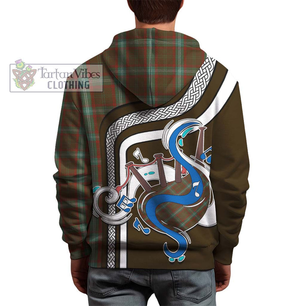 Seton Hunting Tartan Hoodie with Epic Bagpipe Style - Tartanvibesclothing Shop