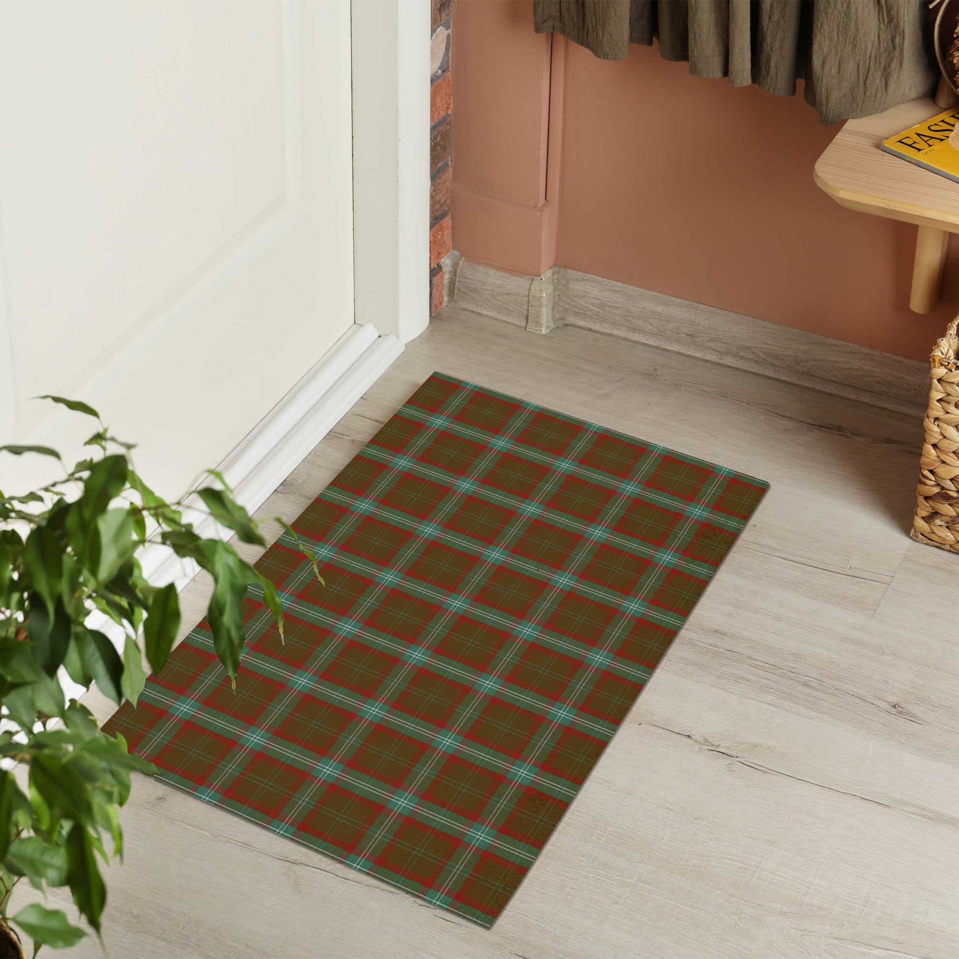 Seton Hunting Tartan Door Mat - Tartanvibesclothing Shop