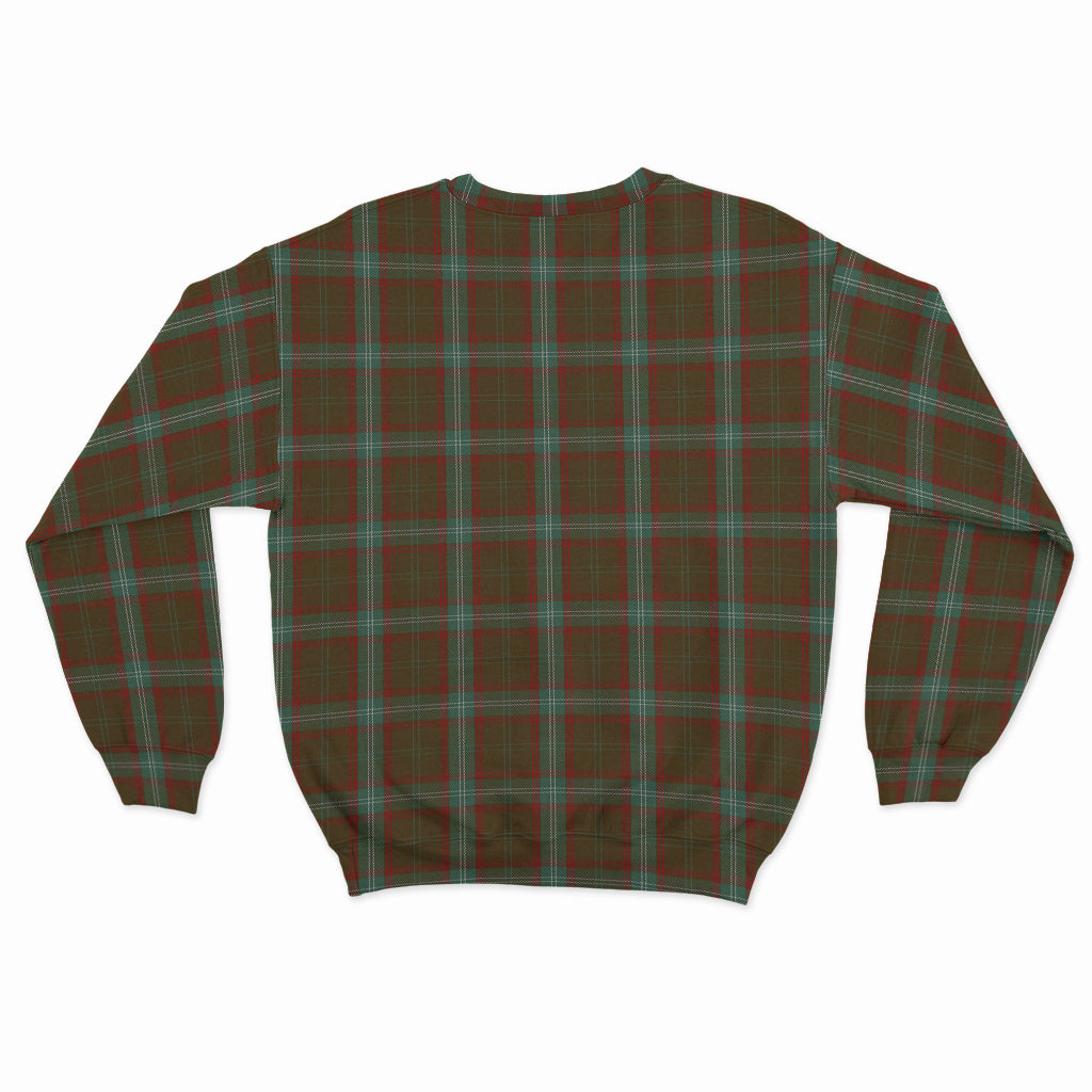 Seton Hunting Tartan Sweatshirt with Family Crest - Tartan Vibes Clothing