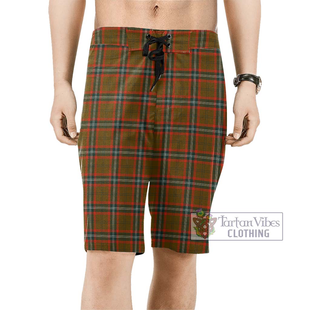 Seton Hunting Modern Tartan Men's Board Shorts Men - Tartan Vibes Clothing