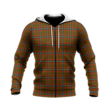 Seton Hunting Modern Tartan Knitted Hoodie